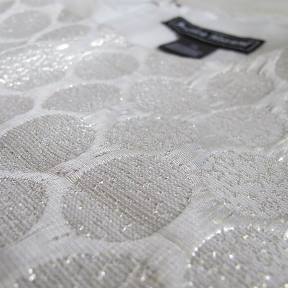 Jessica Howard | Wedding Cocktail Metallic Circle Dress Reception Celebration - Picture 6 of 8